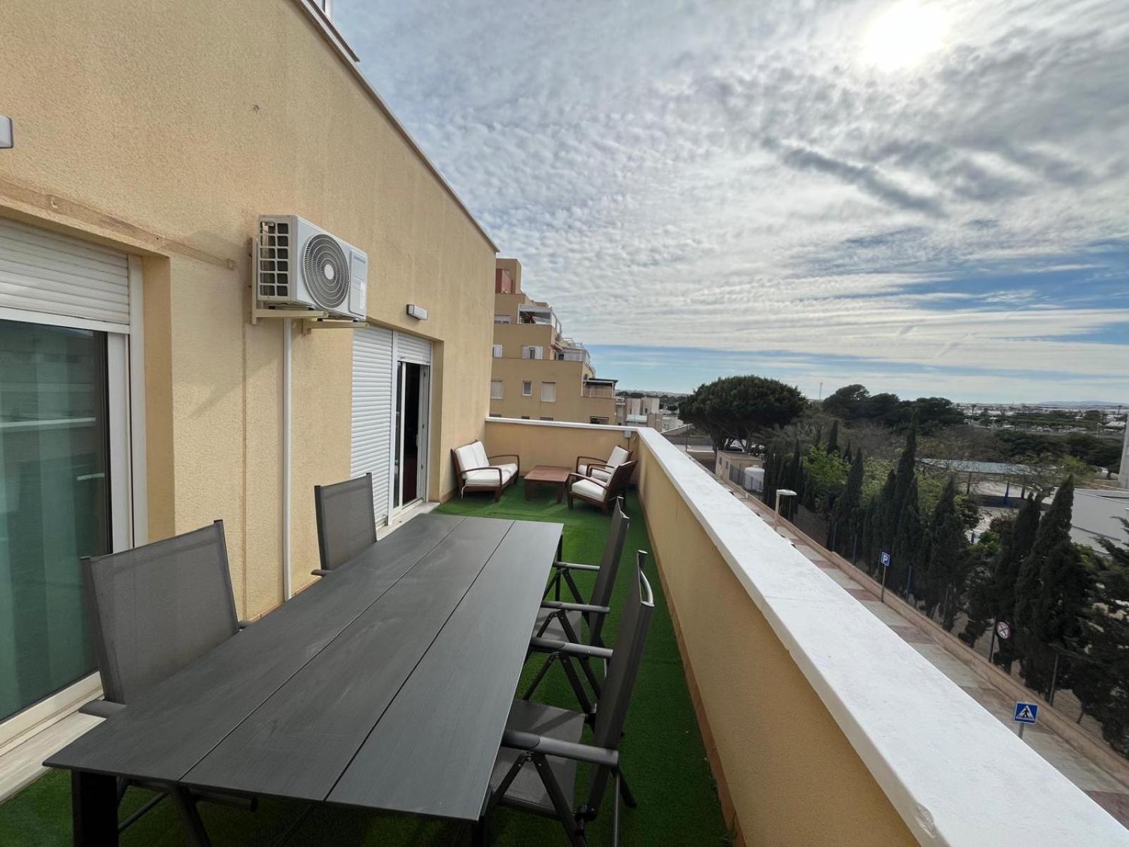 Aguadulce Sol Y Playa- A/C Apartment Roquetas de Mar Exterior foto